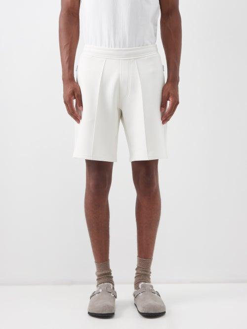 Frescobol Carioca - Jaime Recycled-fibre Jersey Shorts - Mens - Cream