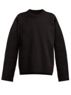 Matchesfashion.com Paco Rabanne - Side Zip Cotton Sweater - Womens - Black