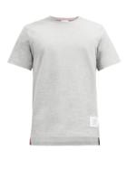 Matchesfashion.com Thom Browne - Cotton-jersey T-shirt - Mens - Light Grey