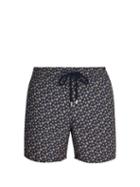 Matchesfashion.com Vilebrequin - Turtle Print Swim Shorts - Mens - Blue Multi