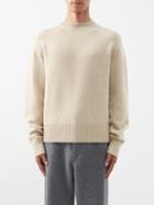 Extreme Cashmere - Bourgeois Stand-collar Cashmere-blend Sweater - Mens - Beige