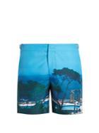 Orlebar Brown Bulldog Photographic Mid-length Swim Shorts