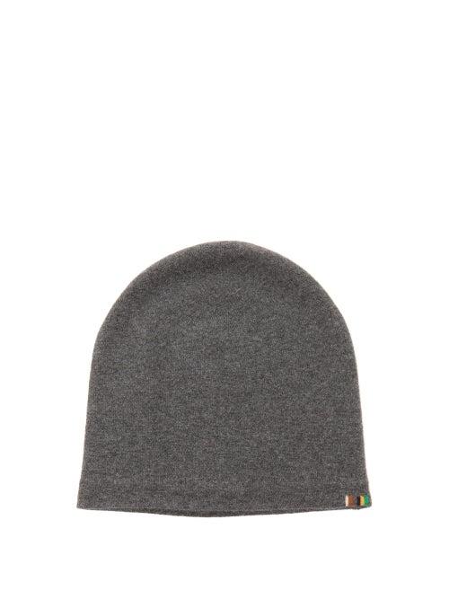 Extreme Cashmere - No. 212 Bob Stretch-cashmere Blend Beanie Hat - Womens - Grey