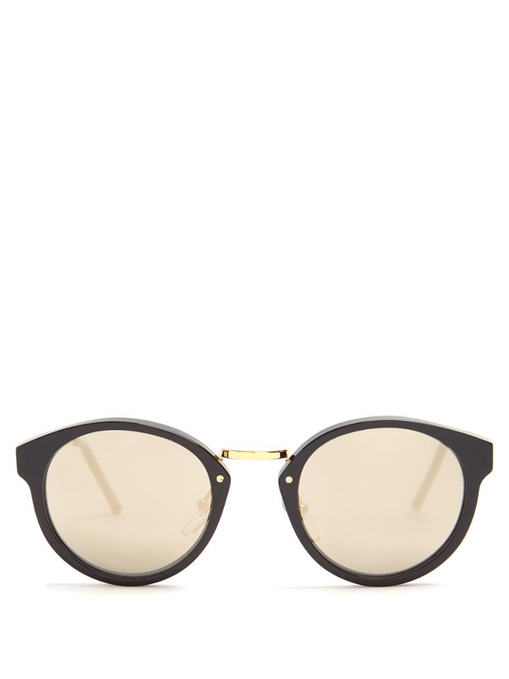 Retrosuperfuture Panam Mirrored Sunglasses