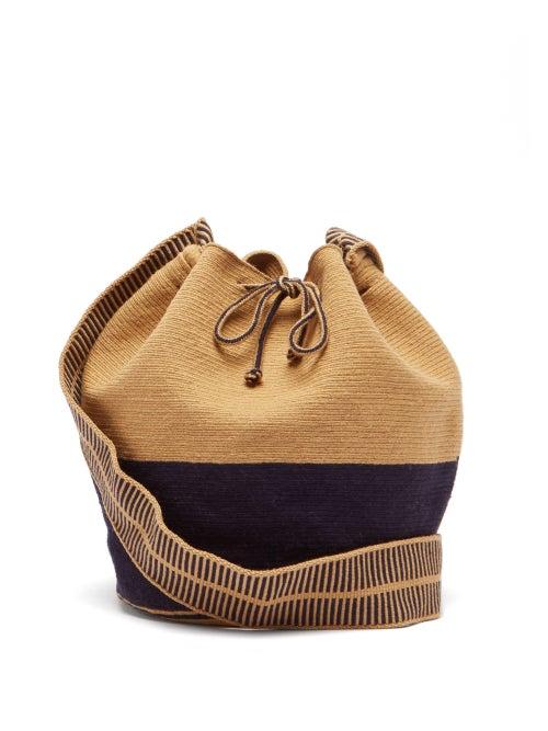 Matchesfashion.com Guanabana - Sunset Woven Cross-body Bag - Mens - Beige