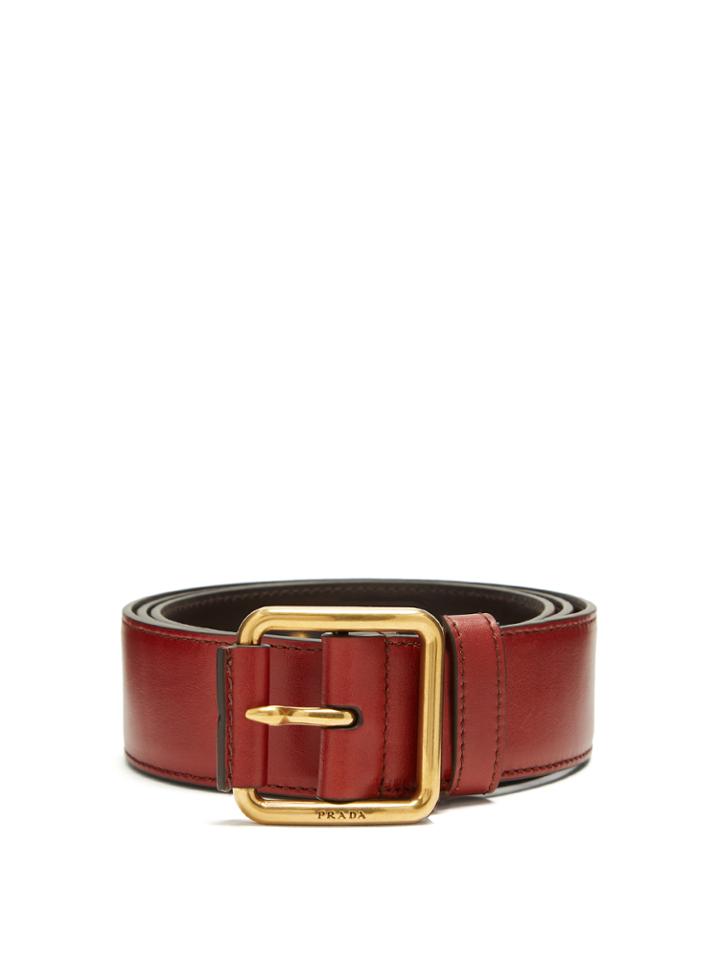 Prada Leather Belt
