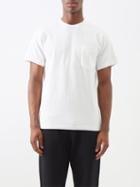Lady White Co. - Balta Patch-pocket Cotton-jersey T-shirt - Mens - White