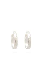 Matchesfashion.com Pearls Before Swine - Textured Band Hoops - Mens - Silver