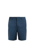 Fanmail Contrast-panel Slim-fit Cotton Shorts