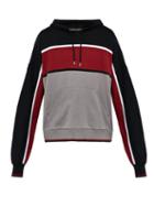 Matchesfashion.com Y/project - Cotton Blend Hooded Sweatshirt - Mens - Black