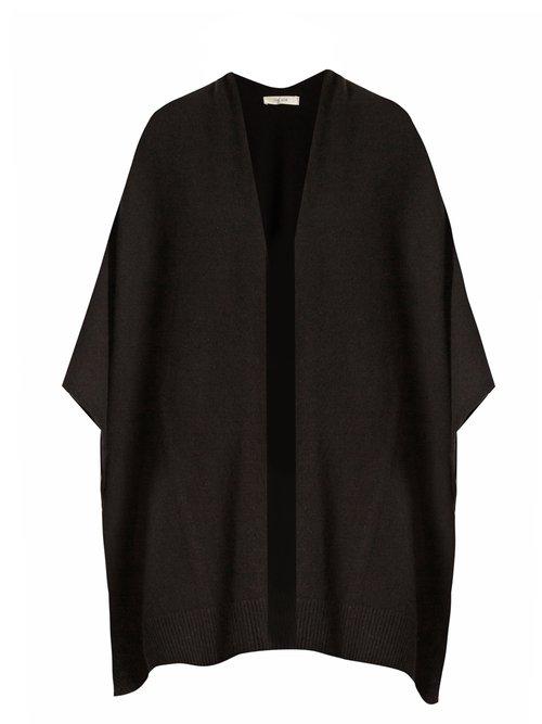 Matchesfashion.com The Row - Hern Cashmere Cape - Womens - Black