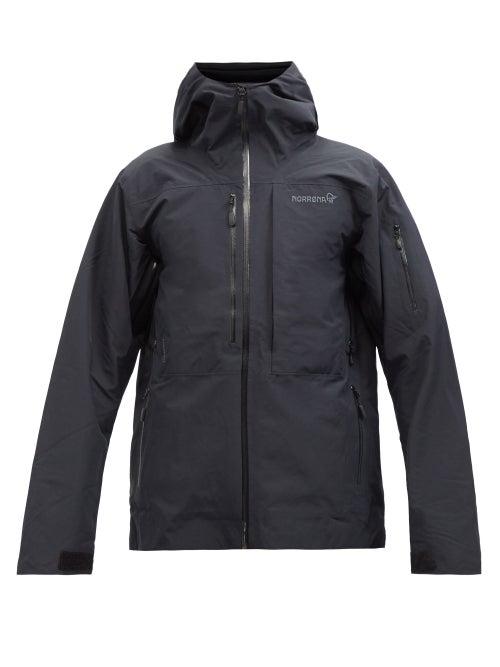 Norrna - Lofoten Gore-tex Hooded Ski Jacket - Mens - Black