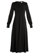 Chloé Long-sleeved Wool-jersey Midi Dress