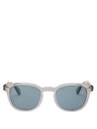 Matchesfashion.com Oliver Peoples - Shelldrake Square Acetate Sunglasses - Mens - Grey