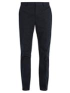 Fendi Slim-leg Cotton-blend Twill Chino Trousers