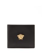 Mens Accessories Versace - Medusa-plaque Bifold Leather Wallet - Mens - Black