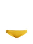 Matchesfashion.com Three Graces London - Asterea Ribbed Bikini Briefs - Womens - Yellow