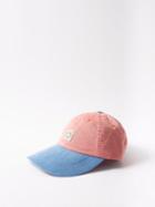 Polo Ralph Lauren - Logo-patch Two-tone Twill Cap - Mens - Red Multi