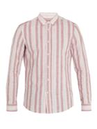 Brunello Cucinelli Striped Cotton-blend Shirt