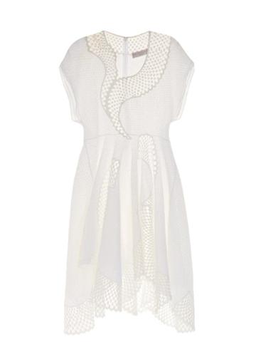 Stella Mccartney Clotilde Short-sleeved Embroidered Dress