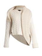 Burberry Contrasting-knit Cashmere Sweater