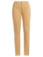 Matchesfashion.com Balenciaga - High Rise Scuba Jersey Leggings - Womens - Beige