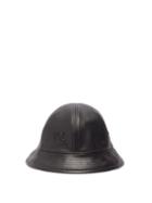 Matchesfashion.com Y-3 - Reversible Faux Leather Bucket Hat - Mens - Black