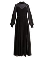 Matchesfashion.com Diane Von Furstenberg - High Neck Maxi Dress - Womens - Black