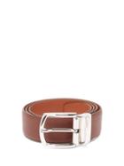 Matchesfashion.com Anderson's - Reversible Grained Leather Belt - Mens - Brown Multi