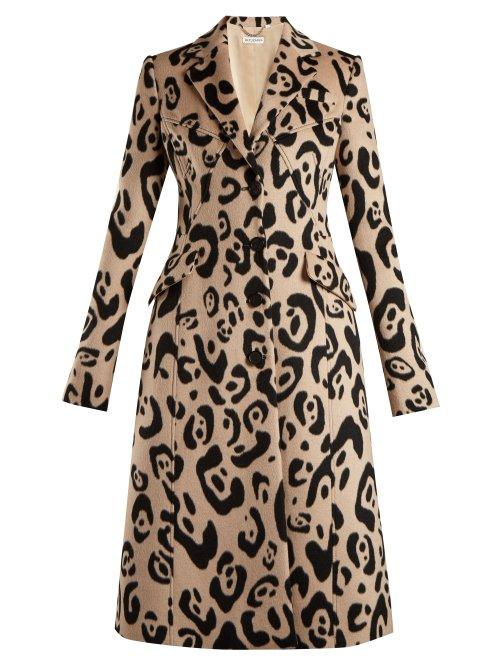 Matchesfashion.com Altuzarra - Driss Leopard Print Wool Coat - Womens - Leopard