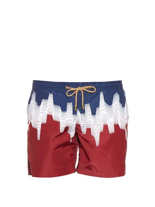 Thorsun Ombre-print Swim Shorts