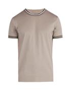 Bottega Veneta Contrast-trim Cotton T-shirt