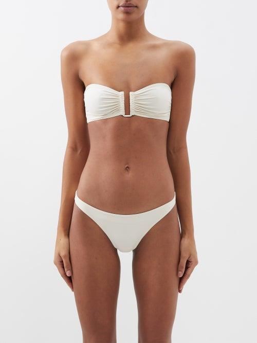 Eres - Show Bandeau Bikini Top - Womens - Off White