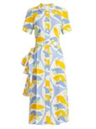 Miu Miu Floral-print Crepe Dress