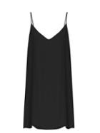 Matchesfashion.com Raey - Deep V Silk Slip Dress - Womens - Black