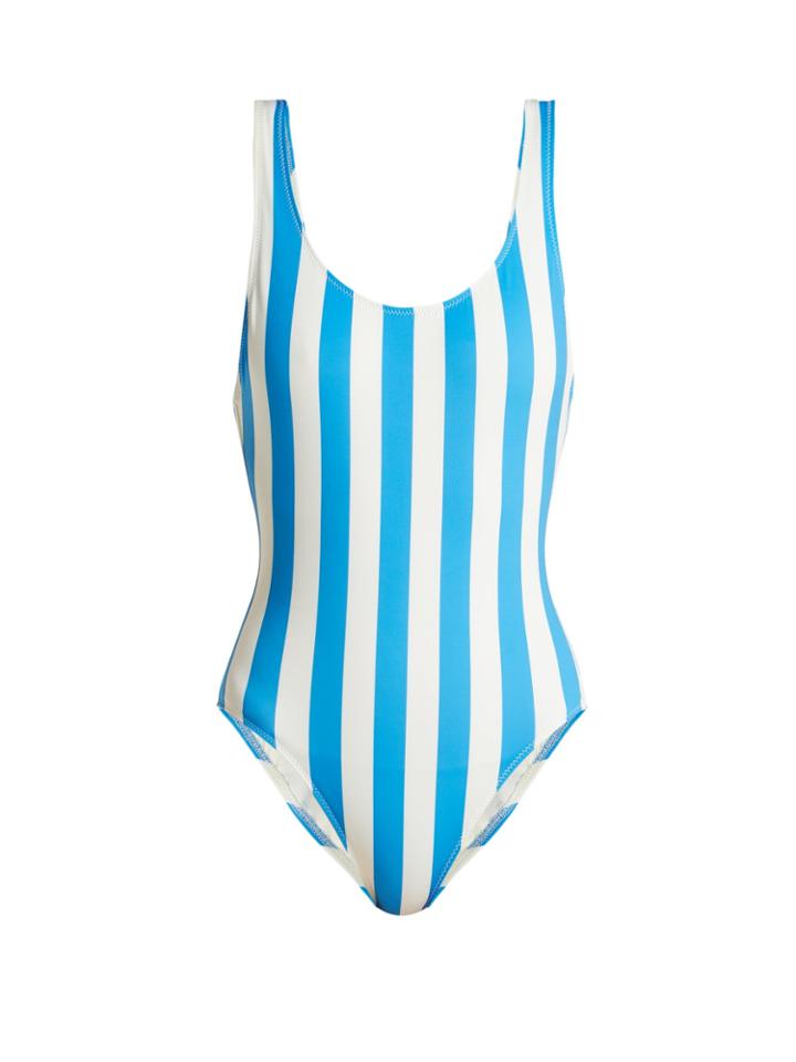 Solid & Striped The Anne-marie Stripe-print Swimsuit