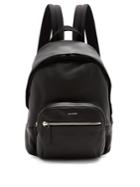 Neil Barrett Zip-around Grained-leather Backpack
