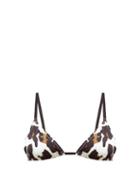 Matchesfashion.com Solid & Striped - Charlotte Leopard Print Triangle Bikini Top - Womens - Leopard