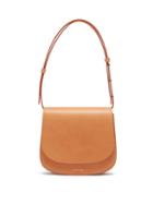 Matchesfashion.com Mansur Gavriel - Balloon Pleated-leather Cross-body Bag - Womens - Tan