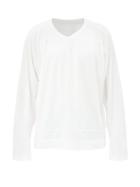 Matchesfashion.com Rick Owens Drkshdw - Varsity Cotton-jersey Long-sleeved T-shirt - Mens - White