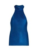 Saint Laurent High-neck Racer-back Top