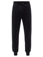 Tom Ford - Tapered-leg Cotton-blend Jersey Track Pants - Mens - Black