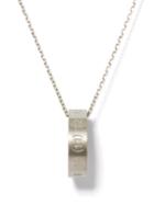 Mens Jewellery Maison Margiela - Number-engraved Sterling-silver Necklace - Mens - Silver