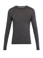 Matchesfashion.com Iffley Road - Dartmore Crew Neck Wool Base Layer Top - Mens - Grey