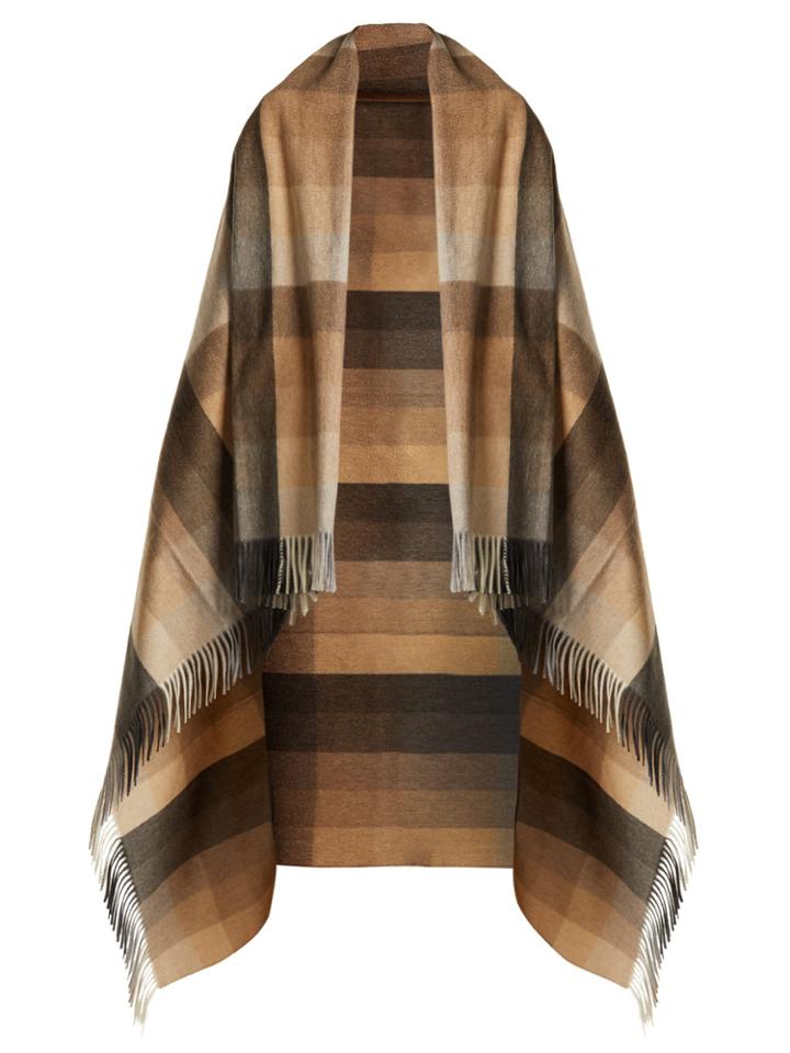 Max Mara Checked Blanket Scarf