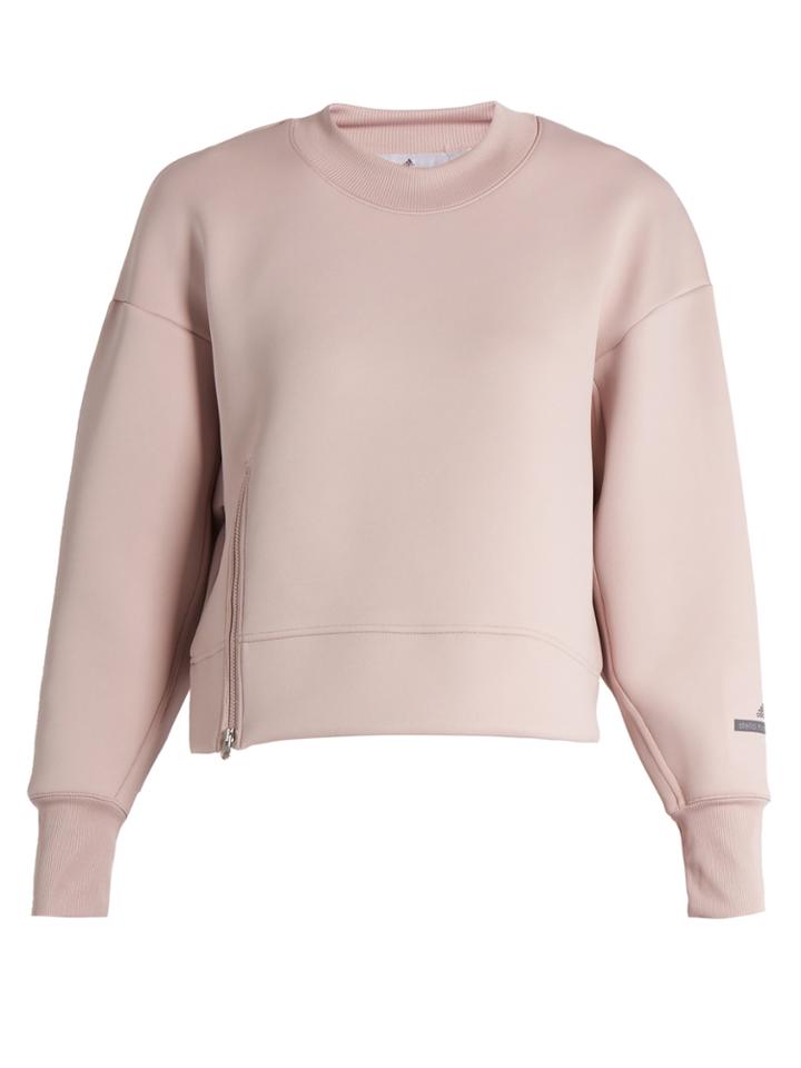 Adidas By Stella Mccartney Essentials Scuba-jersey Performance Sweatshirt