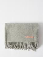 Acne Studios - Canada New Fringed Wool Scarf - Mens - Light Grey