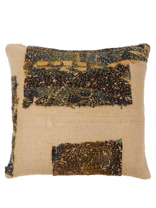 Matchesfashion.com By Walid - 17th Century Flemish Tapestry Cushion - Cream Print
