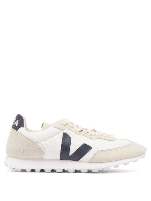 Matchesfashion.com Veja - Rio Branco Low Top Mesh Trainers - Womens - White Navy
