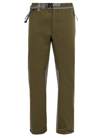 And Wander Air Hold Panelled Technical Trousers